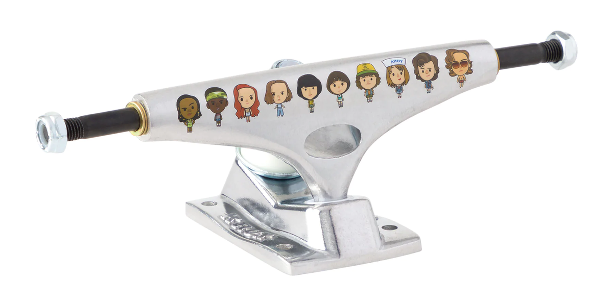 Krux K5 Stranger Things Crew Polished Silver Standard Trucks