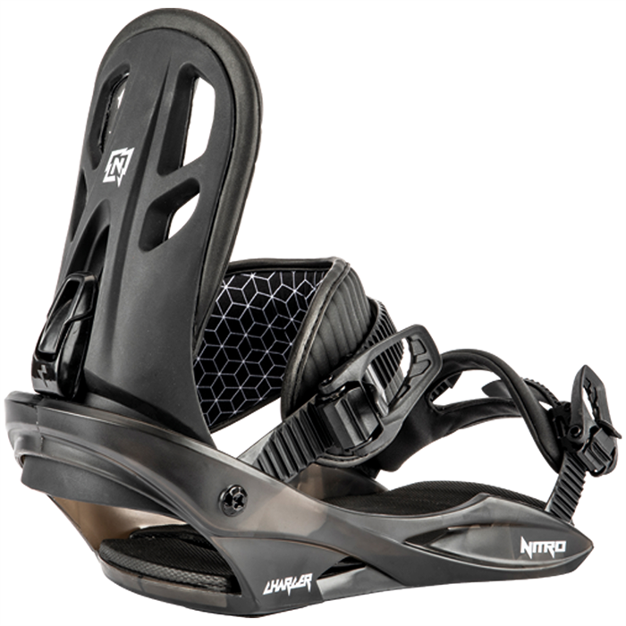 Nitro Charger Boys Bindings - Black