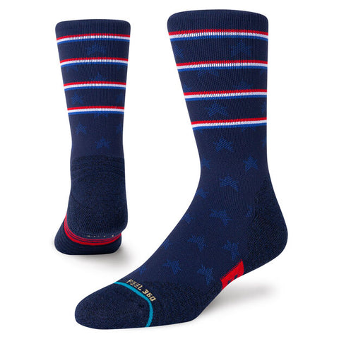 Stance Socks: Independence Crew - Navy