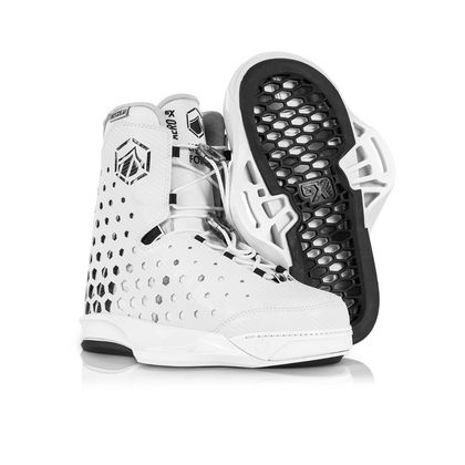 Liquid Force: Aero 6X White Wakeboard Binding 2022