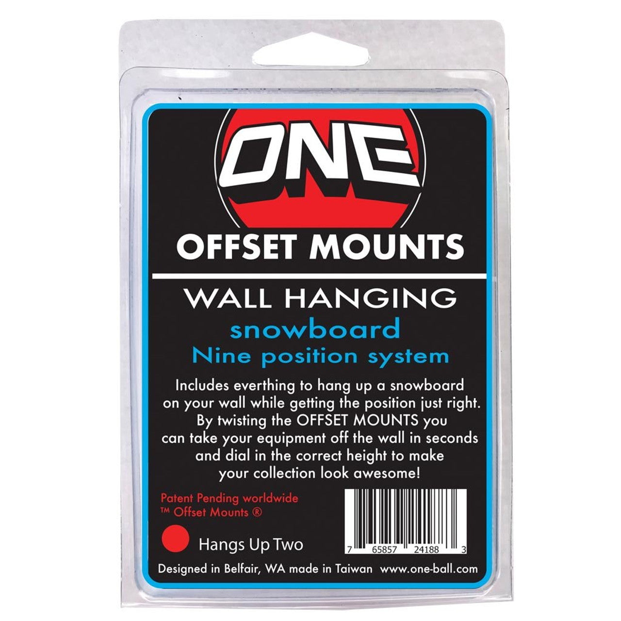 One Ball: Collector Board Mounts (2pack)