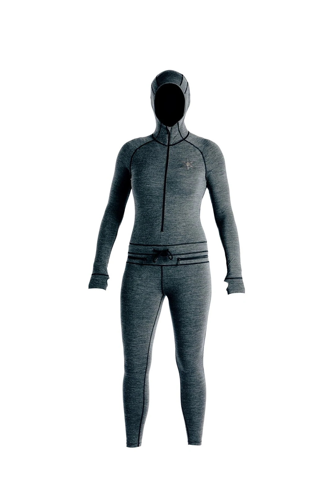 AirBlaster: Women's Merino Ninja Suit - Black